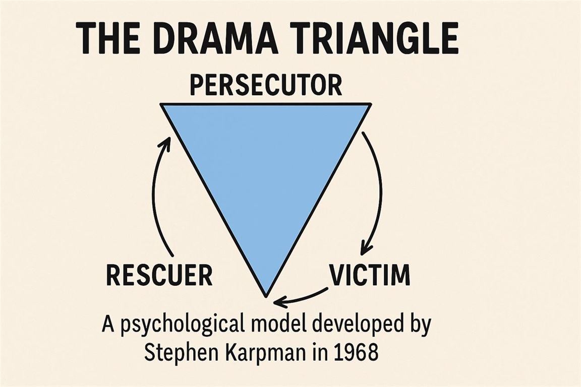 En guide til dramatrekanten - forstå magtspillet i relationer